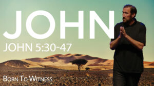 Born To Witness | John 5:30-47